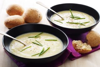 Creamy cauliflower and other soups