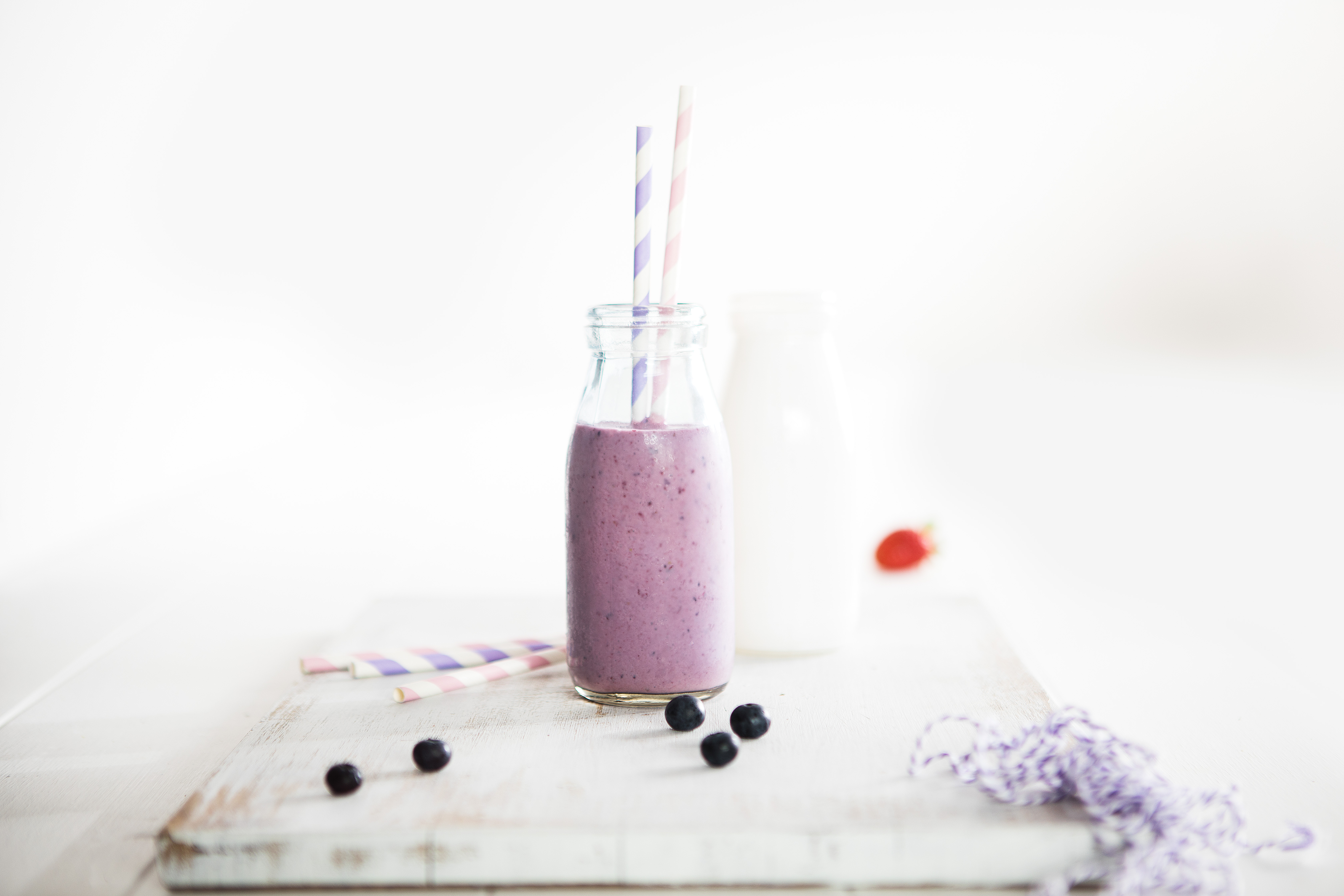 Berry smoothie with veg 