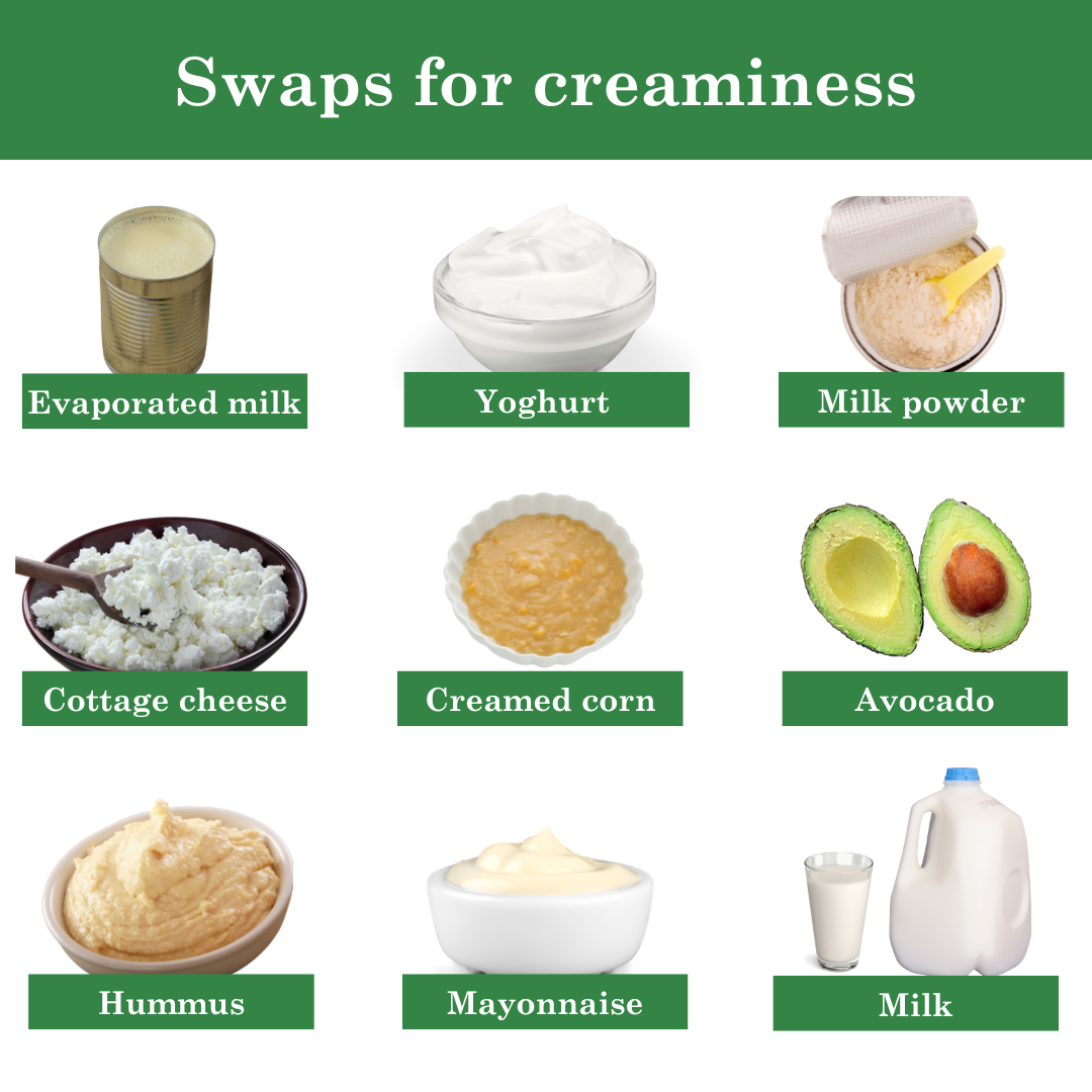 Swaps for creaminess